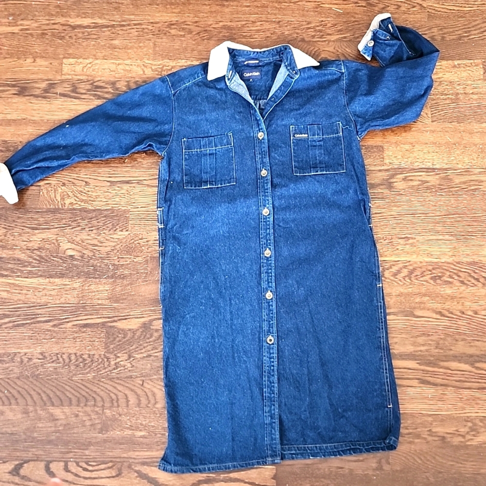 Calvin Klein Jean Dress Size SMALL